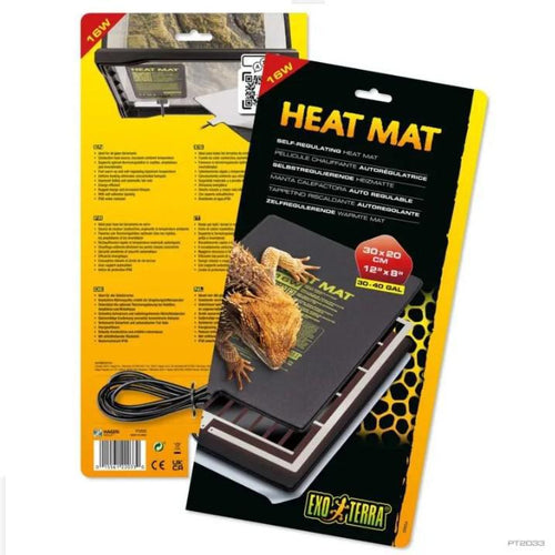 Exo Terra Heat Mat, Self-Regulating Substrate Heater, PTC