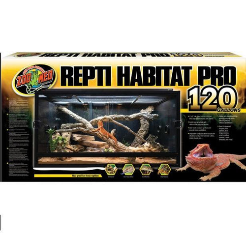 Zoo Med 48x24x24 Repti Habitat PRO 120 Terrarium