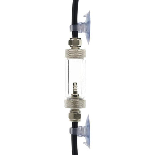 Archaea Accu PRO Metal Bubble Counter with Check Valve (In-Line Type)