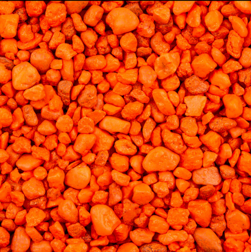 Estes Permaglo Orange Aquarium Gravel