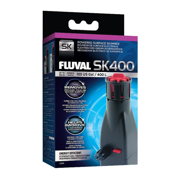 015561102087 A208 Fluval SK400 Powered Surface Skimmer box freshwater film 