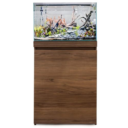Fluval Visi-White 60P, Walnut Cabinet Stand
