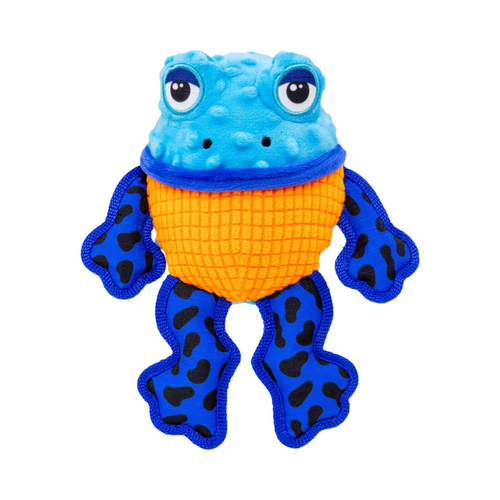 Kong Tropics Rattlez Frog Dog Toy
