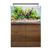 Fluval Visi-White 90P, Walnut Cabinet Stand
