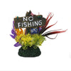 Exotic Environments No Fishing Sign Ornament - Large