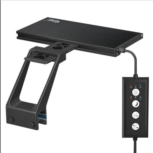 Hygger 24/7 Full Spectrum Aquarium Clip-On Light with Timer 10-25