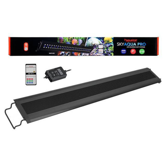 Aquatop Skyaqua PRO Full Spectrum LED Aquarium Light 24 - 30 in - Programable & Remote Included