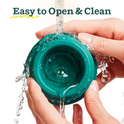 Woof Pupsicle Treat Dispensing Toy - Forest Green