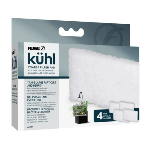 Fluval Kuhl Coarse Filter Pad - 4 Pack
