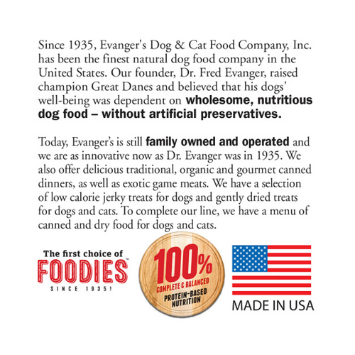 Evanger's Gently Dried Beef Tounge Dog & Cat Treats - 3.5 oz