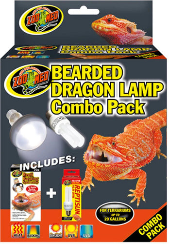 Zoo Med Bearded Dragon Lamp Combo Pack