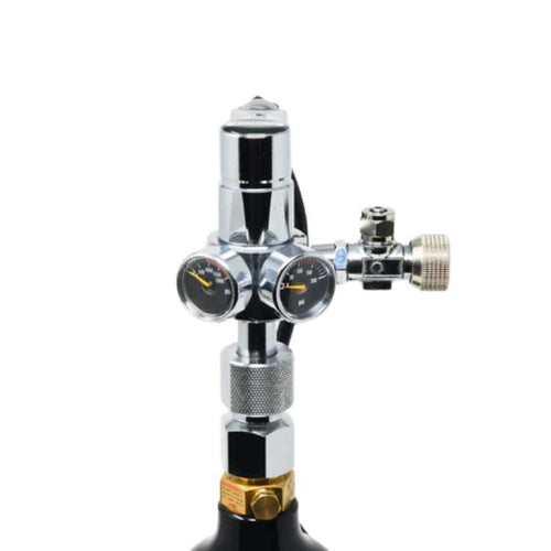 ARCHAEA AccuPRO II Compact Dual Gauge CO2 Regulator (Fits CGA 320 & Paintball Cylinder) AIC-166
