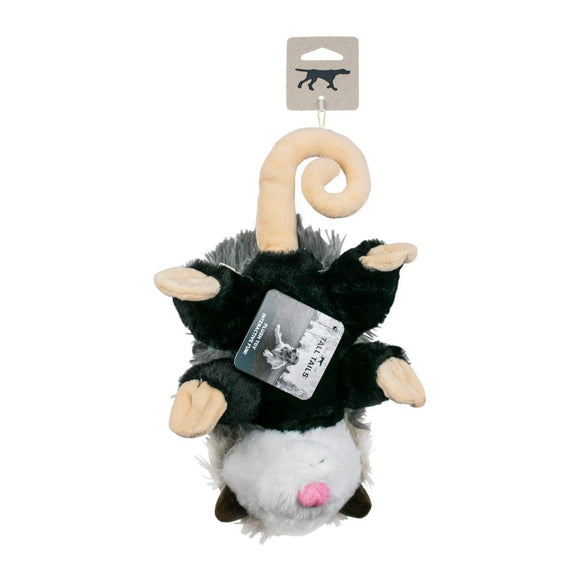 Tall Tails Plush Possum Rope Body Dog Toy - 12 Inch