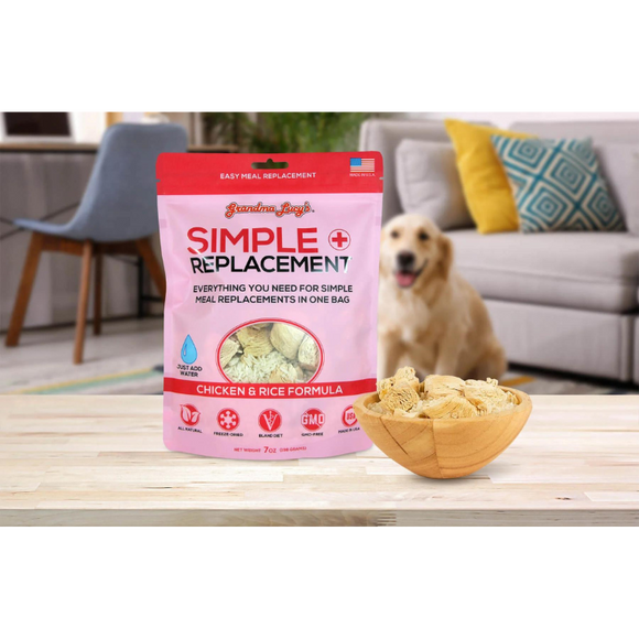 Grandma Lucy's Simple Meal Replacement Chicken & Rice 7 oz - Great for Upset Stomachs