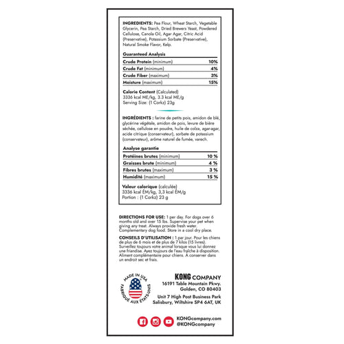 Kong Corkz - Mess Free Kong Topper for Extended Play