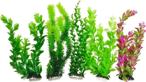 Aquatop Aquarium Plant 5 Pack - 13 inch