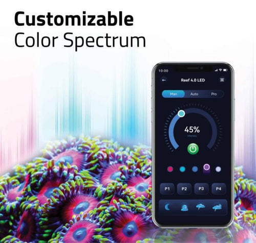 Fluval Reef 4.0 LED 59W 46.25 - 59 inch Light