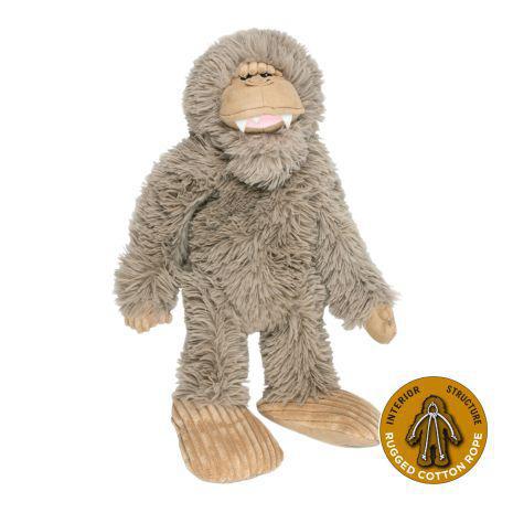 Tall Tails Big Foot Plushless Dog Toy with Squeaker - 20
