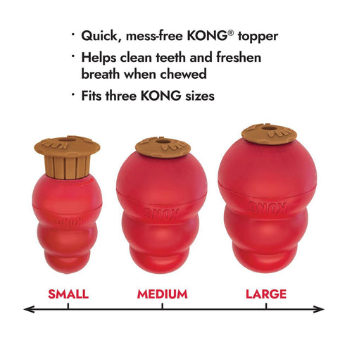 Kong Corkz - Mess Free Kong Topper for Extended Play