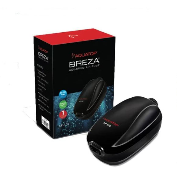 Aquatop Breza AIr Pump, Dual Outlet 40 -100 gallon