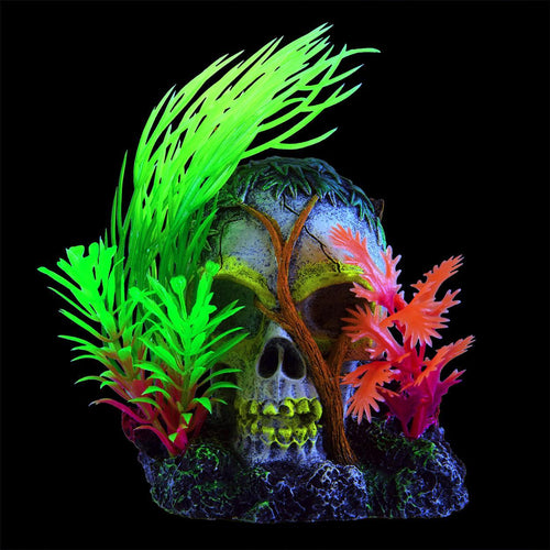 Ornament Glowing Hiding Skull