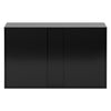 60 x 18 High Gloss Black Aquatlantis RTA Aquarium Cabinet Stand