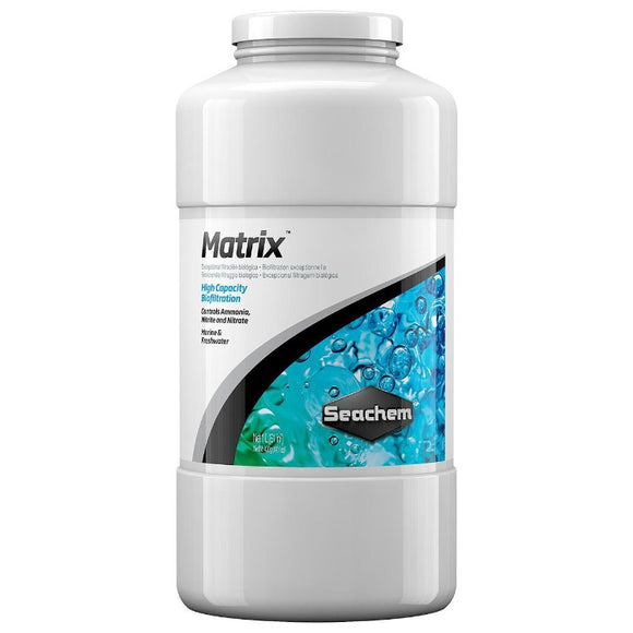 000116011709 117 Seachem Matrix - High Capacity Biofiltration Media 1 liter 1L 