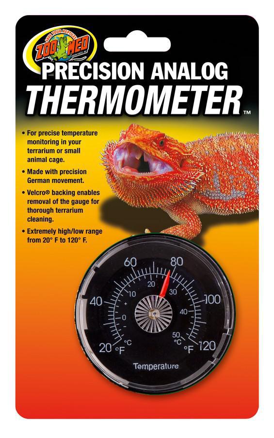 Zoo Med Precision Analog Terrarium Thermometer