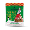 GivePet Gingerbone House Soft Dog Treat 6 oz - Every Bag Gives to Shelter Dogs
