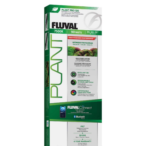 Fluval Plant PRO 120 LED 90w 35 - 48.25 inch Light Fixture