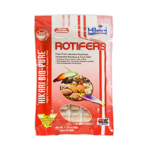 Hikari Bio-Pure Frozen Rotifers fish food 042055314091 31409 1.75 oz