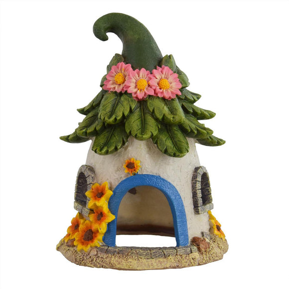 Ornament Pixie Flower Hut