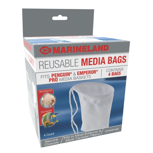 Marineland Penguin & Emperor Reusable Media Bags - 4 Pack