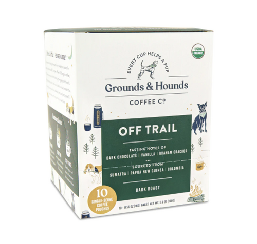 Grounds & Hounds Coffee Co - Off Trail Single-Serve Coffee Pouches
