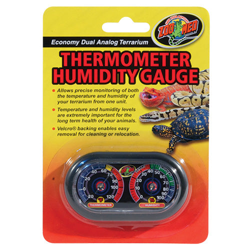 09712300284 TH-27 Zoomed economy  thermometer and humidity & guage gage gauge dual analog