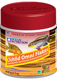 Ocean Nutrition Cichlid Omni Flake Food flakes 25645 098731256452 1.2 oz 34g 34 g