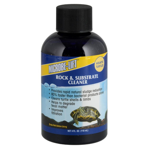 097121210463 Microbe-Lift Turtle Rock & Substrate Cleaner 4 oz  MC21046 Natural bacteria