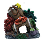 GloFish Aquarium Ornament - Barrels XL