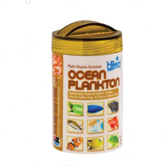 042055336017 33601 Hikari Bio-Pure Freeze Dried Ocean Plankton .42 oz fish food turtle