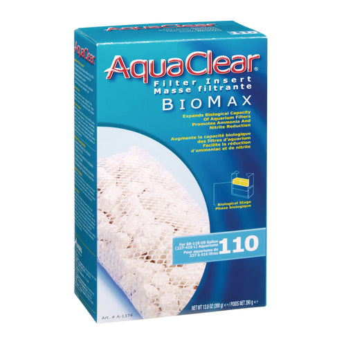AquaClear 110 BioMax Filter Insert A1374 Fluval 015561113748 A-1374 A 1374