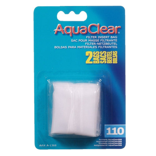 AquaClear 110 Nylon Filter Media Bags A1368 A-1368 A 1368 015561113687 Fluval