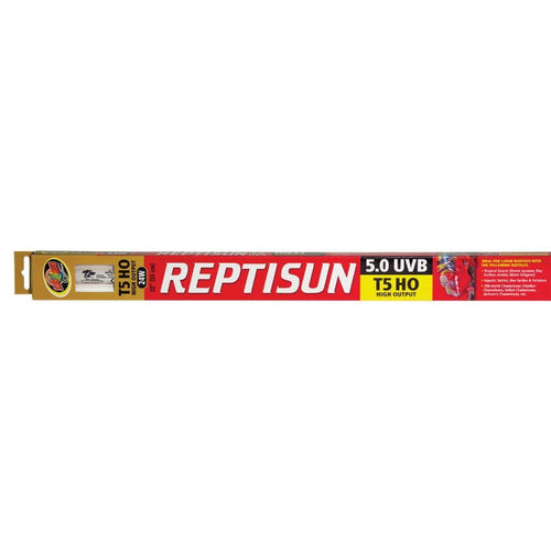 reptisun 5.0 uvb linear light bulb lamp t5 ho high output 24w 22 22 inches FS5-24 097612347241