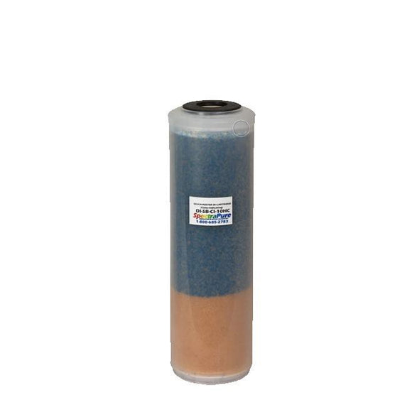 SpectraPure SilicaBuster Super DI Cartridge Color Indicating High Capacity 10
