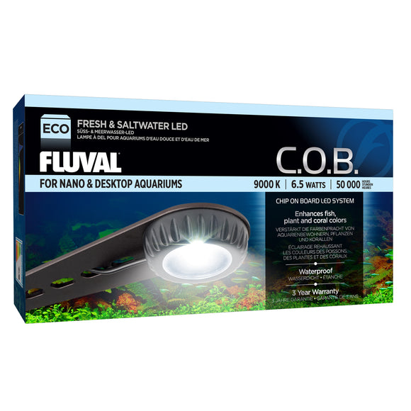 Fluval COB Nano LED - Compact Lighting for Nano and Desktop Tanks aquariums rimless ECO 14543 015561145435