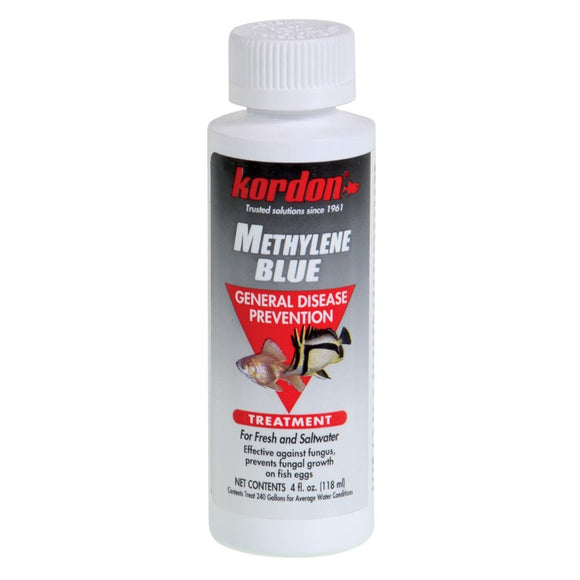 Kordon Methylene Blue 4 oz medication egg fungus prevents 37344 048054373442