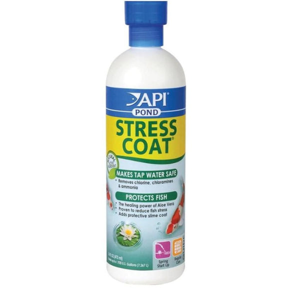 317163051405 140B API Pond Stress Coat - Protects Slime Coat & Removes Chlorine and Ammonia