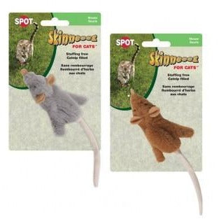 2721 077234027219 spot ethical pet products cat toy skinneeez mouse with catnip
