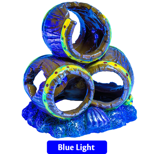 GloFish Aquarium Ornament - Large Barrels