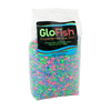 046798290858 GloFish Fluorescent Mix Aquarium Gravel 5 lb pound fish tank stones