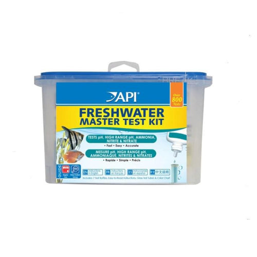 API Freshwater Master Test Kit - pH, High Range pH, Ammonia, Nitrite & Nitrate 34 317163010341 tropical aquarium fish